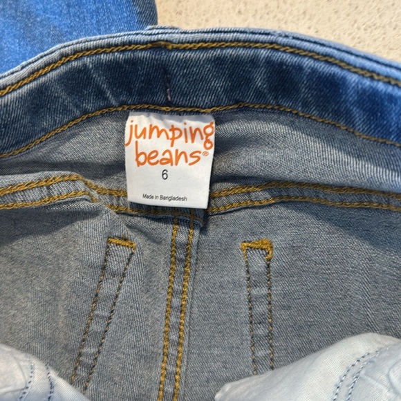 Jumping Beans flair jeans size 6 - from kohls - like new - Picture 6 of 12